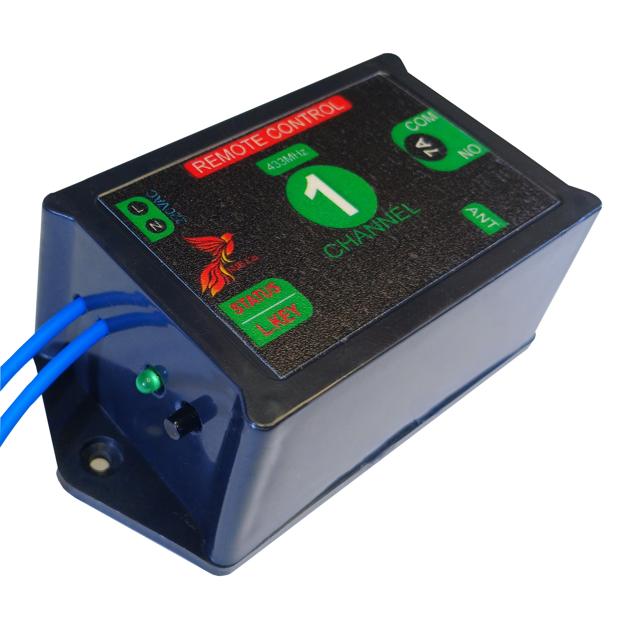 گیرنده و ریموت دربازکن 220 ولت تک کانال مدل CH001