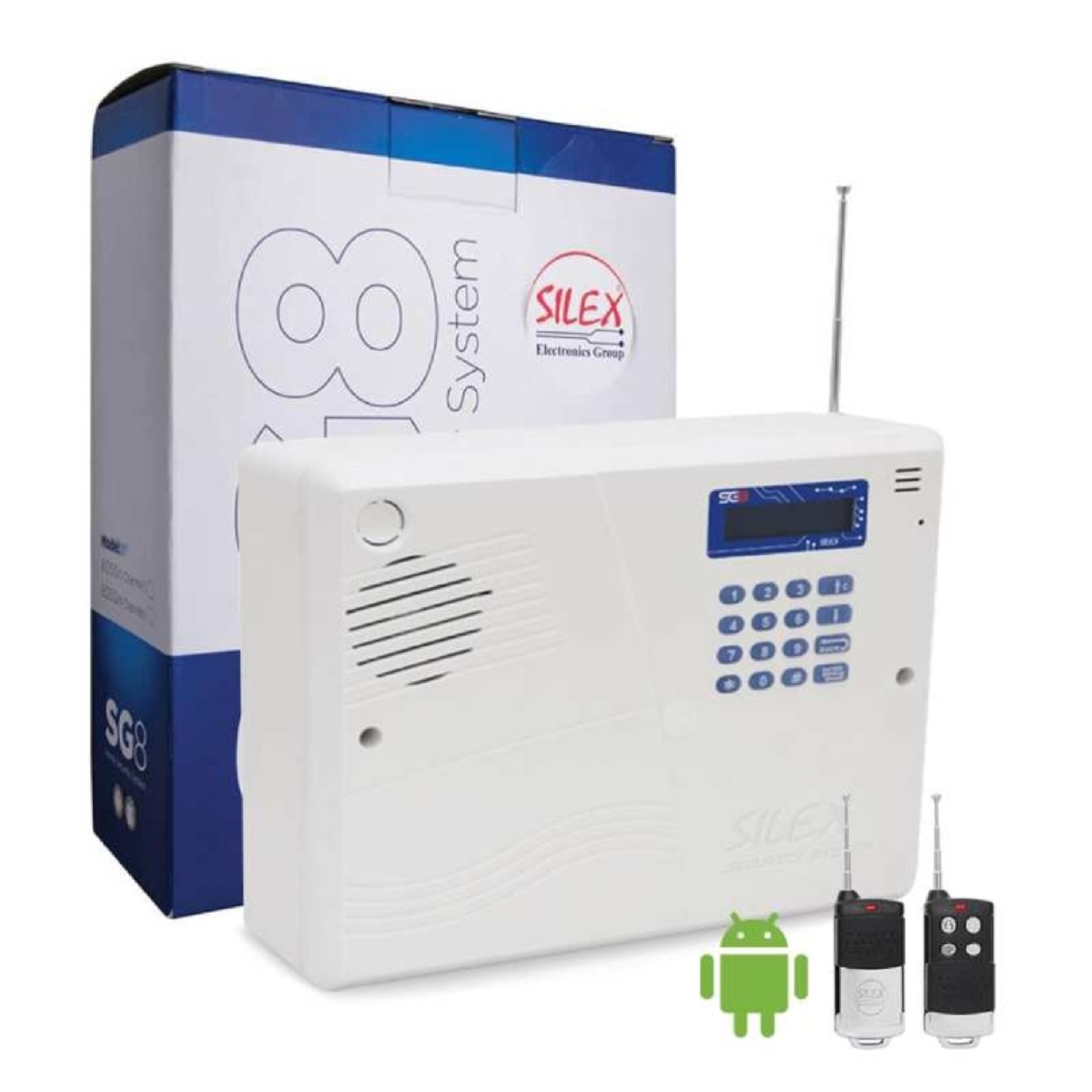 دزدگیر اماکن سایلکس مدل ُSG8+-s