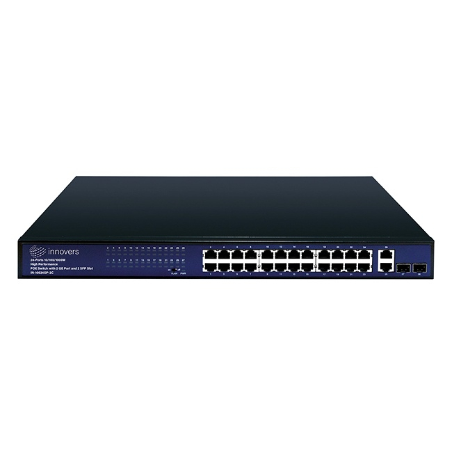 سوئیچ 24  پورت مگابیتی اینوورس مدل IN-10024GP-2C