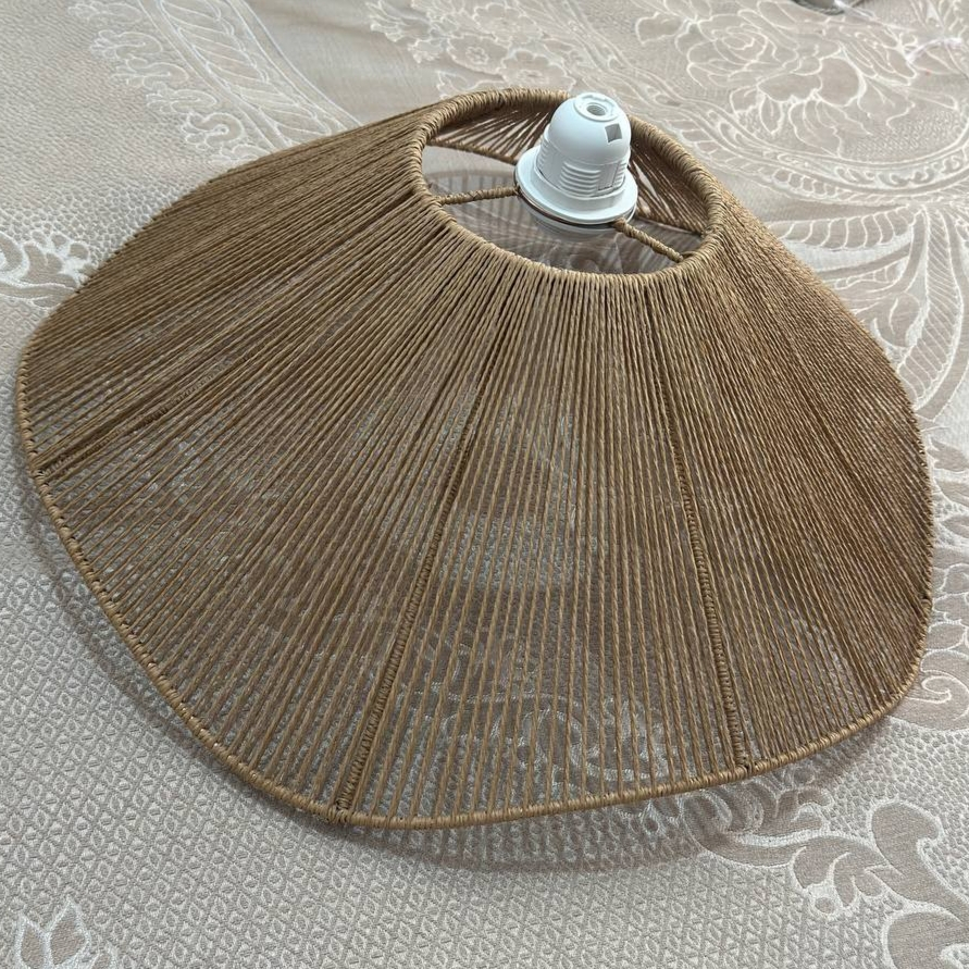 لوستر بافتنی مدل رافیا