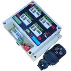 گیرنده و ریموت درب بازکن و کنترل جریان ان جی بی چهار کانال مدل SSHA_30A_4CH