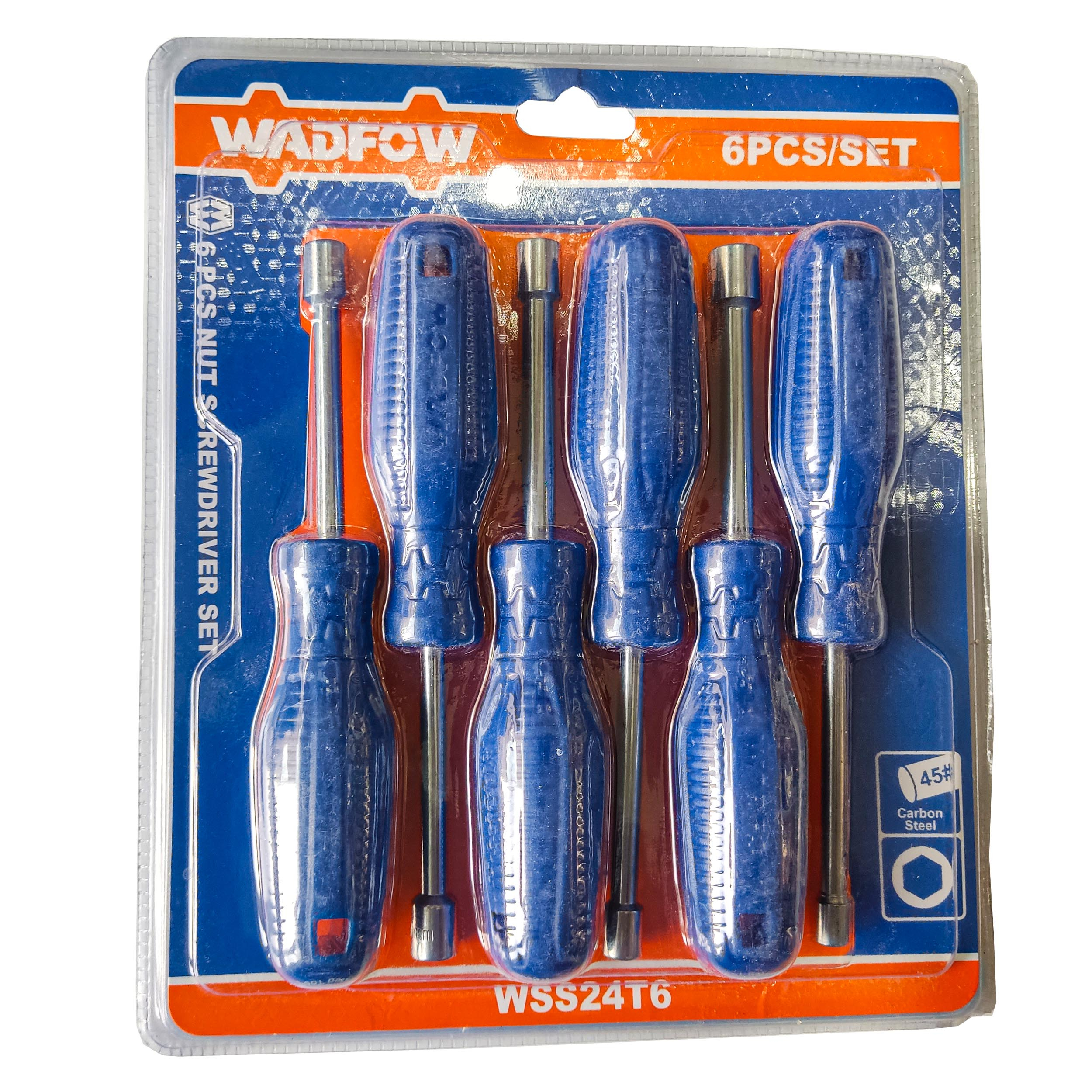 پیچ گوشتی بکسی وادفو مدل WSS24T6 بسته 6 عددی