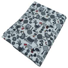 رومیزی رزین تاژ طرح خروس کد 120