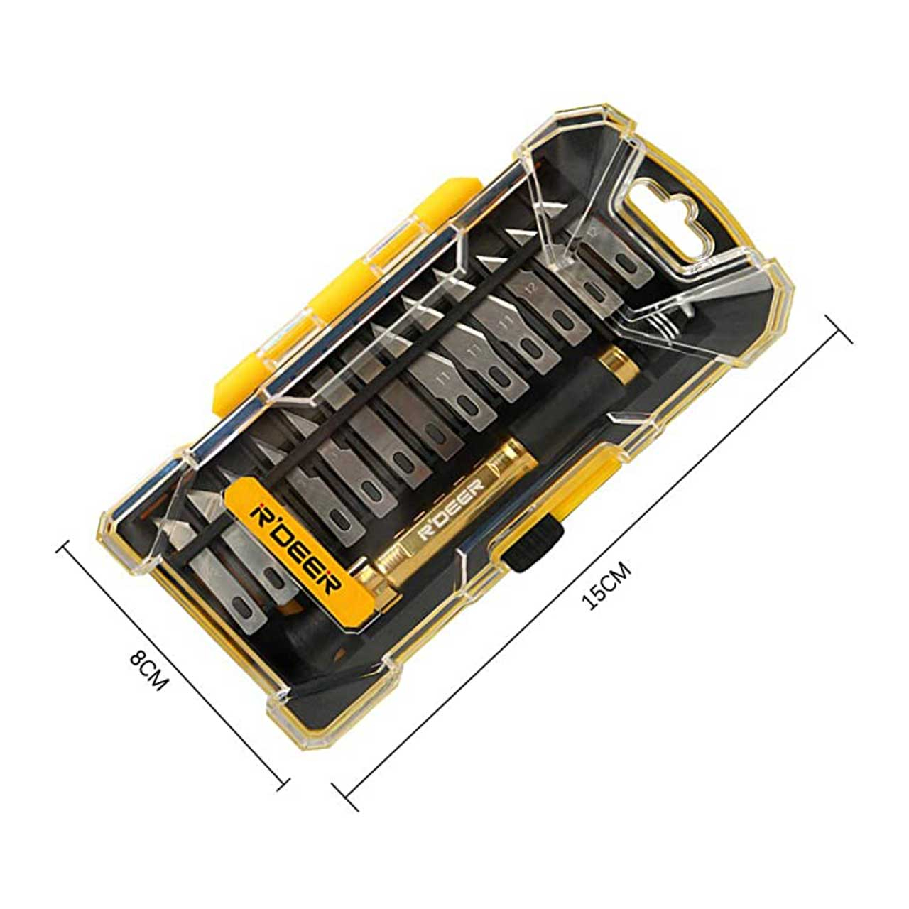 تیغ و کاردک تعویض آی سی آردیر مدل RT-M113 مجموعه 14 عددی