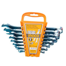 آچار یکسر تخت و یکسر رینگی اینکو مدل IHKSPA0801 مجموعه 8 عددی