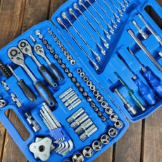 آچار بکس و سری آچار صنعتی اینتیمکس کد 1420 مجموعه 121 عددی