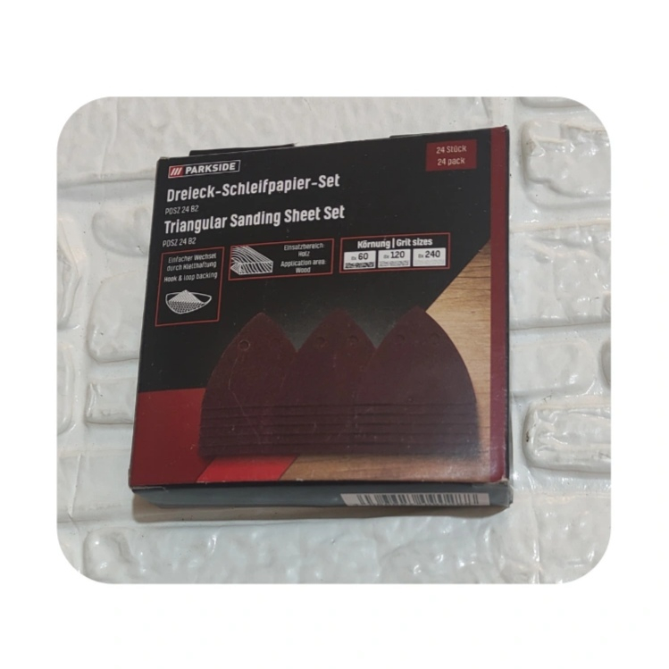 سنباده پارکساید مدل مثلثی 19252443 مجموعه 24 عددی