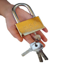 قفل آویز اچ کی اف مدل arya - 005