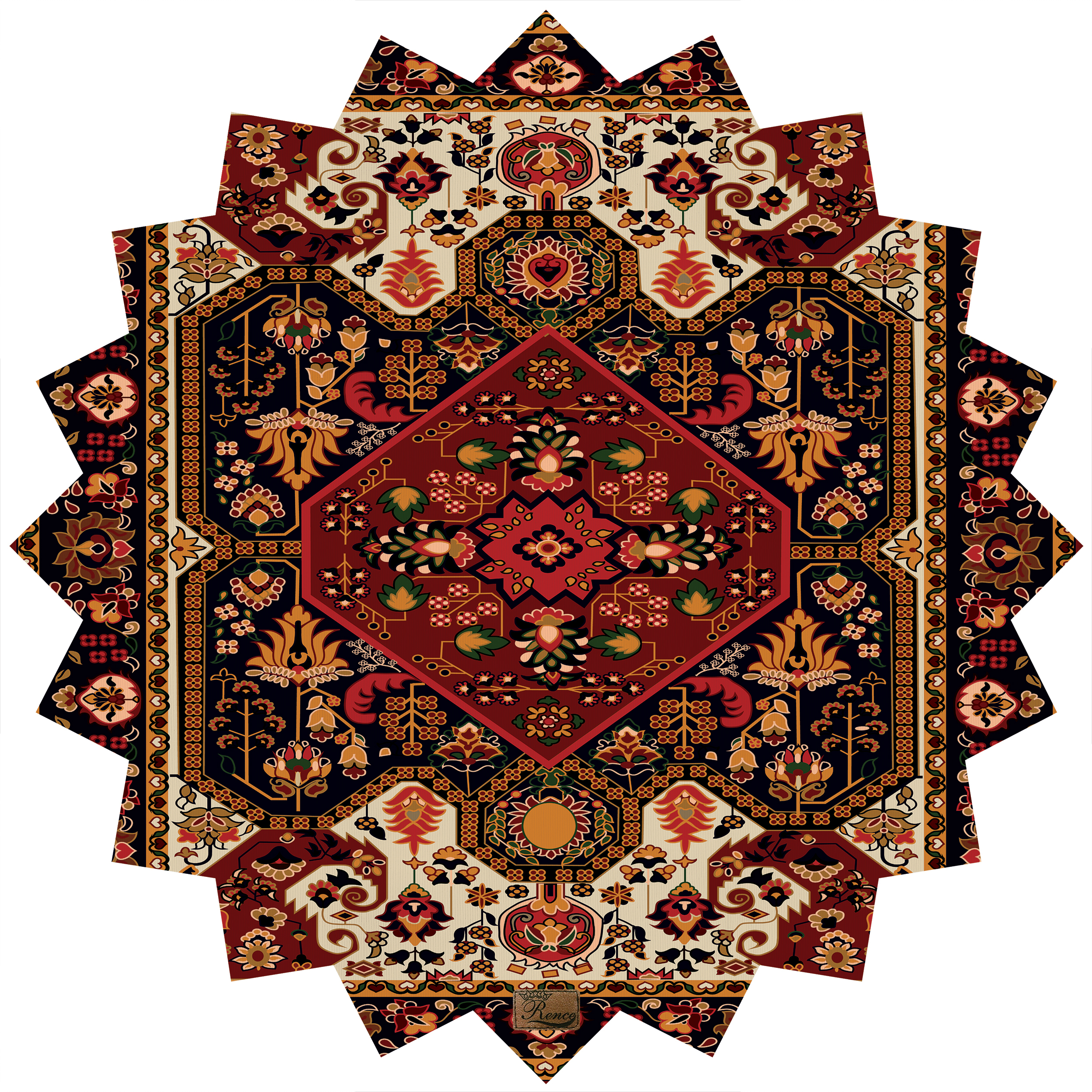 رومیزی رنس مدل TT6-42458
