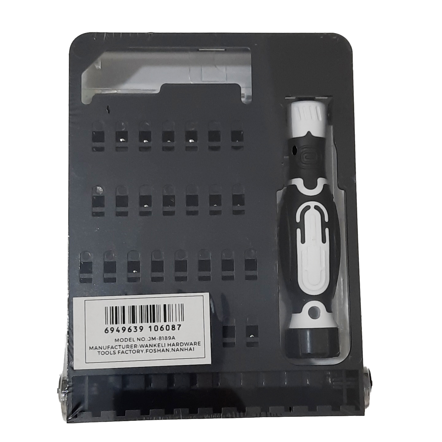 پیچ گوشتی و سری پیچ گوشتی جاک می مدل JM-8189A بسته 32 عددی