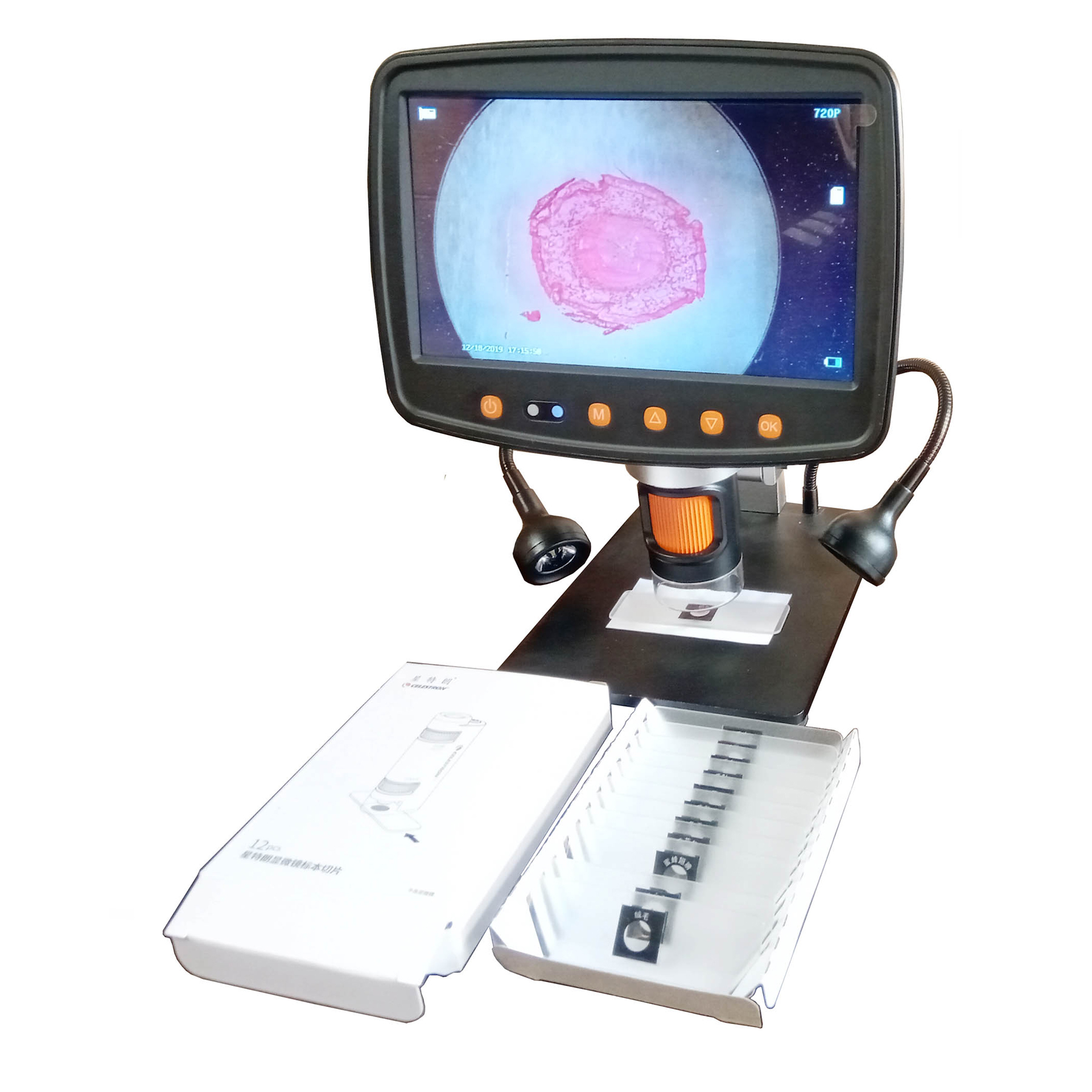 میکروسکوپ دیجیتال مدل Full HD USB 1500x به همراه ریموت کنترل