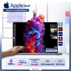 لپ تاپ 14.2 اینچی اپل مدل MacBook Pro MTL83 2023 HNA-M3-8GB RAM-1TB SSD