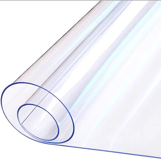 طلق رومیزی مدل کریستال ضخیم کد A100-T210 سایز 210×100 سانتیمتر