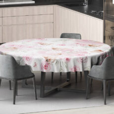 رومیزی مدل دایره ای گلریز D-009