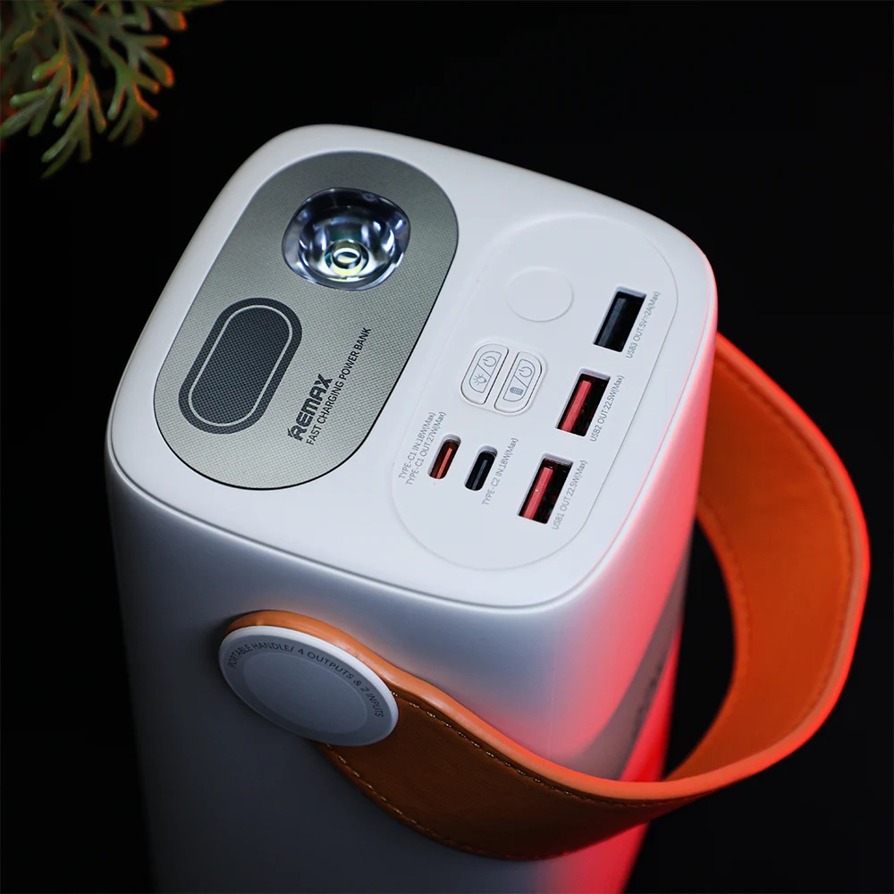 پاوربانک ریمکس مدل Fast Charge 22.5W Gutitan ظرفیت 60000 میلی آمپر ساعت