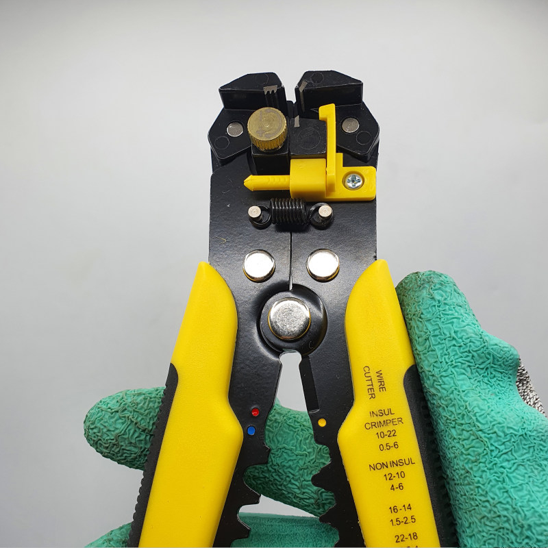 انبر سیم لخت کن اتوماتیک کد 512 سایز 8 اینچ