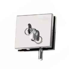 قفل درب شیشه ای مدل mm1