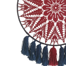 دیوارکوب بافتنی مدل ارغوان