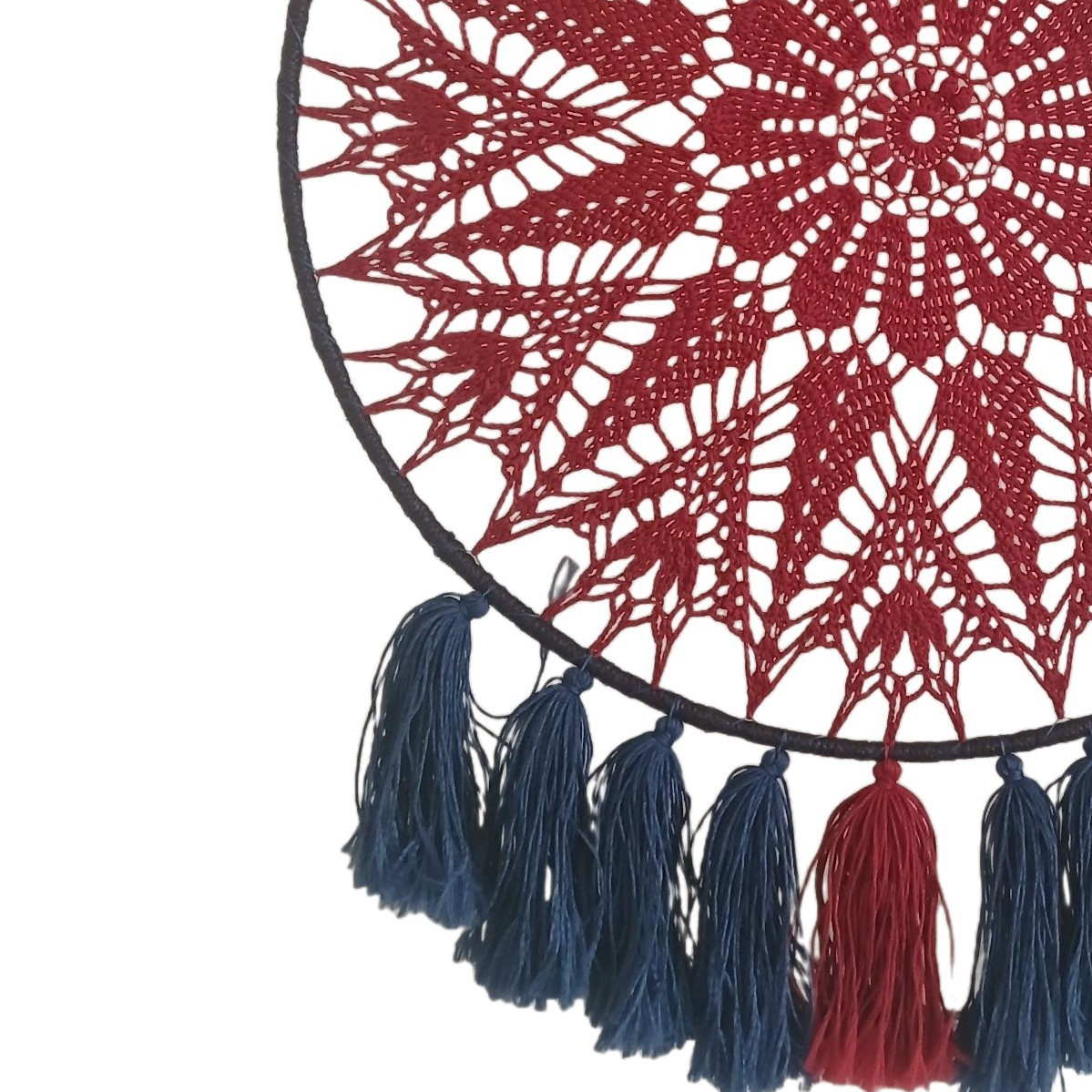 دیوارکوب بافتنی مدل ارغوان