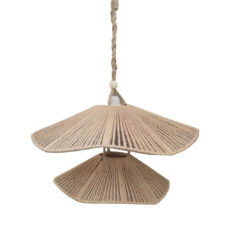 لوستر بافتنی مدل 2 طبقه دفرمه