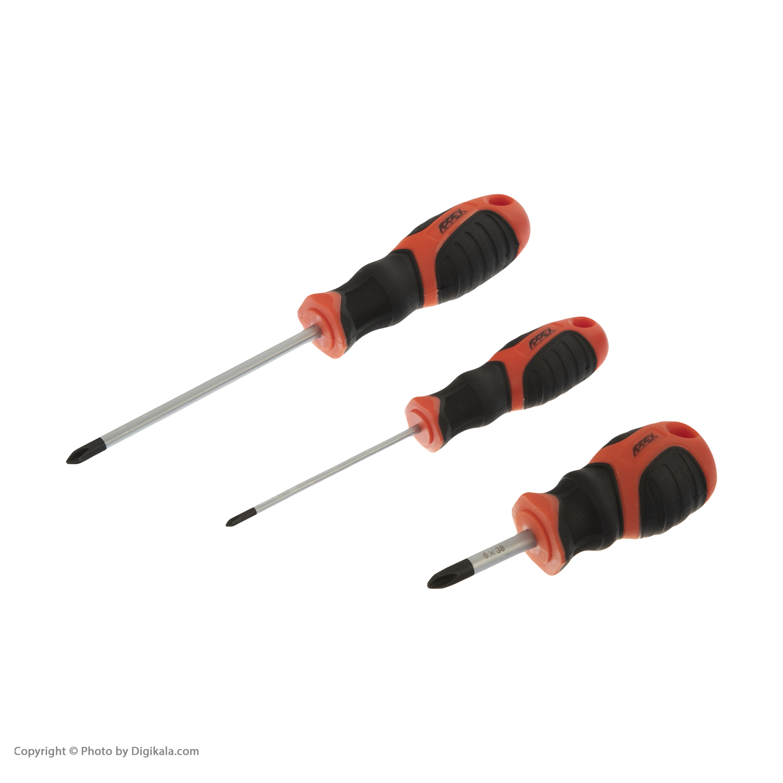 مجموعه 7 عددی پیچ گوشتی اپکس کد 1107