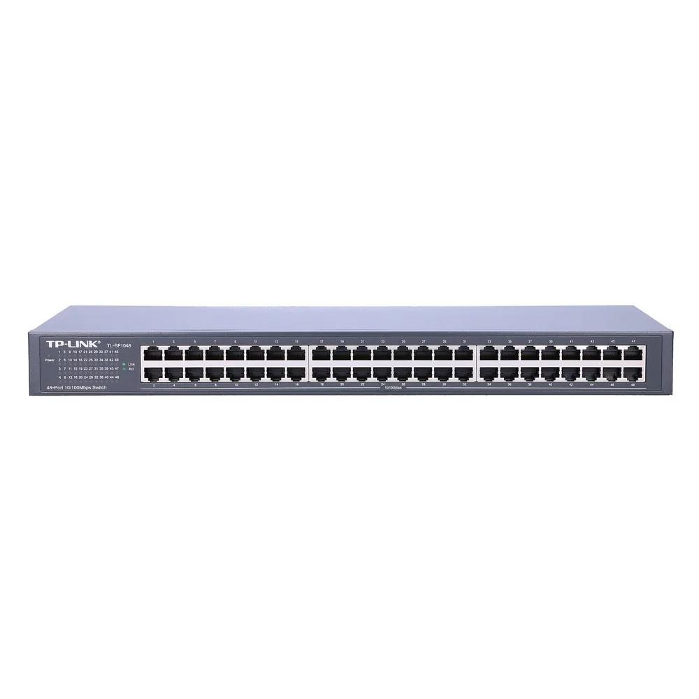 سوییچ 48 پورت مگابیتی و رکمونت تی پی-لینک مدل TL-SF1048