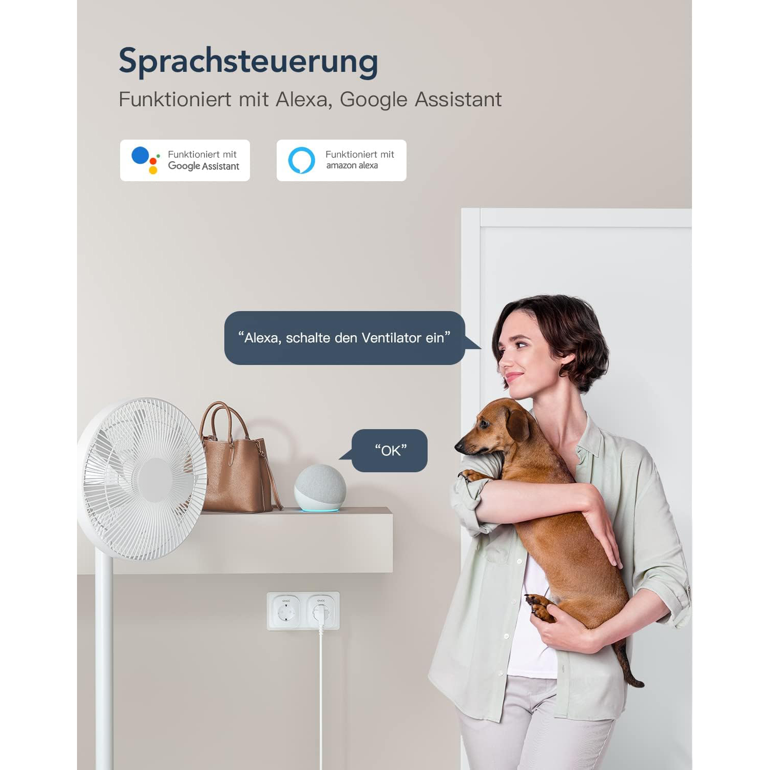 پریز هوشمند جی ان سی سی مدل SP11 بسته ۴ عددی