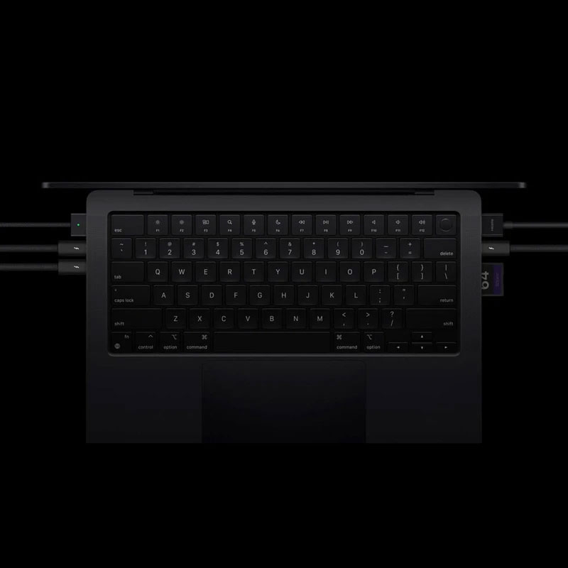 لپ تاپ 14.2 اینچی اپل مدل MacBook Pro MDE44 2025 XA-M5-16GB RAM-512GB SSD