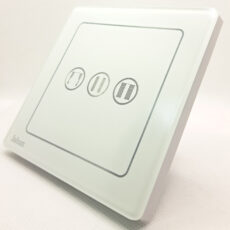 کلید پرده برقی لمسی هوشمند جابان مدل کلاسیک