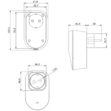 پریز هوشمند الویا مدل MO 3014