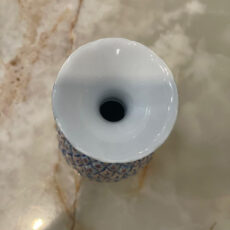 گلدان میناکاری اسماعیلی مدل خمره ای طرح نقش برجسته کد 841159-8