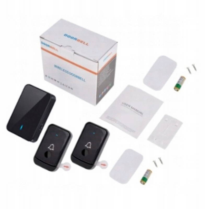 زنگ بی سیم مدل 2Q489-BB به همراه شستی