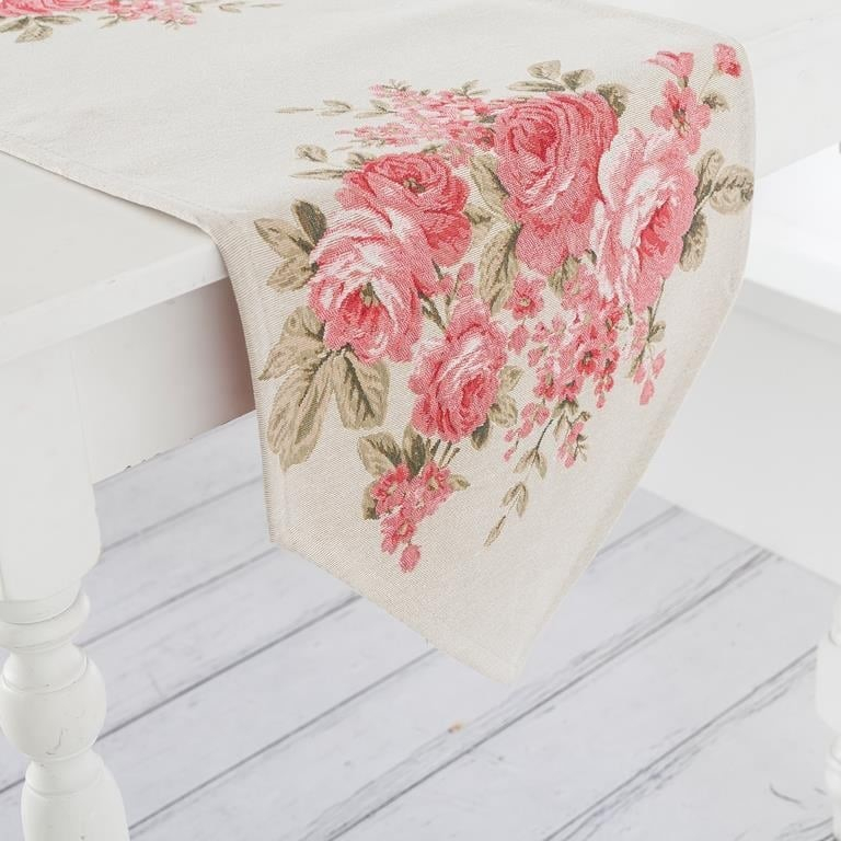 رانر انگلیش هوم مدل Roses سایز 105x35 سانتی‌متر