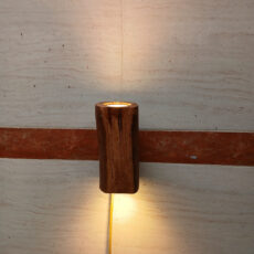 لوستر تزئینی چوبی مدل روستیک