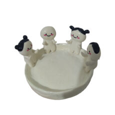 شمعدان سرامیکی مدل ایموجی