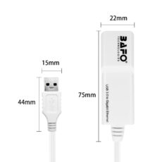 کارت شبکه USB3.0 به LAN بافو مدل BF-330