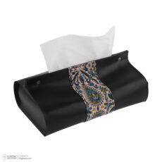 کاور دستمال کاغذی بومی مدل پارچه قلم کاری کد 003