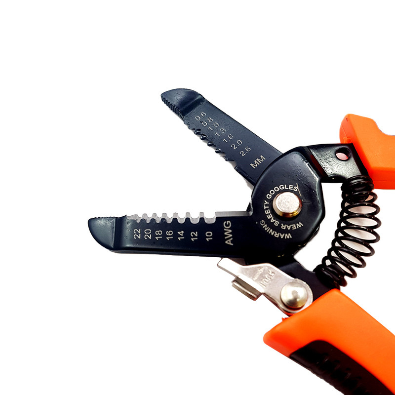 انبر سیم لخت کن سوکت زن مدل Super-Sim-100 به همراه انبر سیم لخت کن سایز 7 اینچ مجموعه 2 عددی