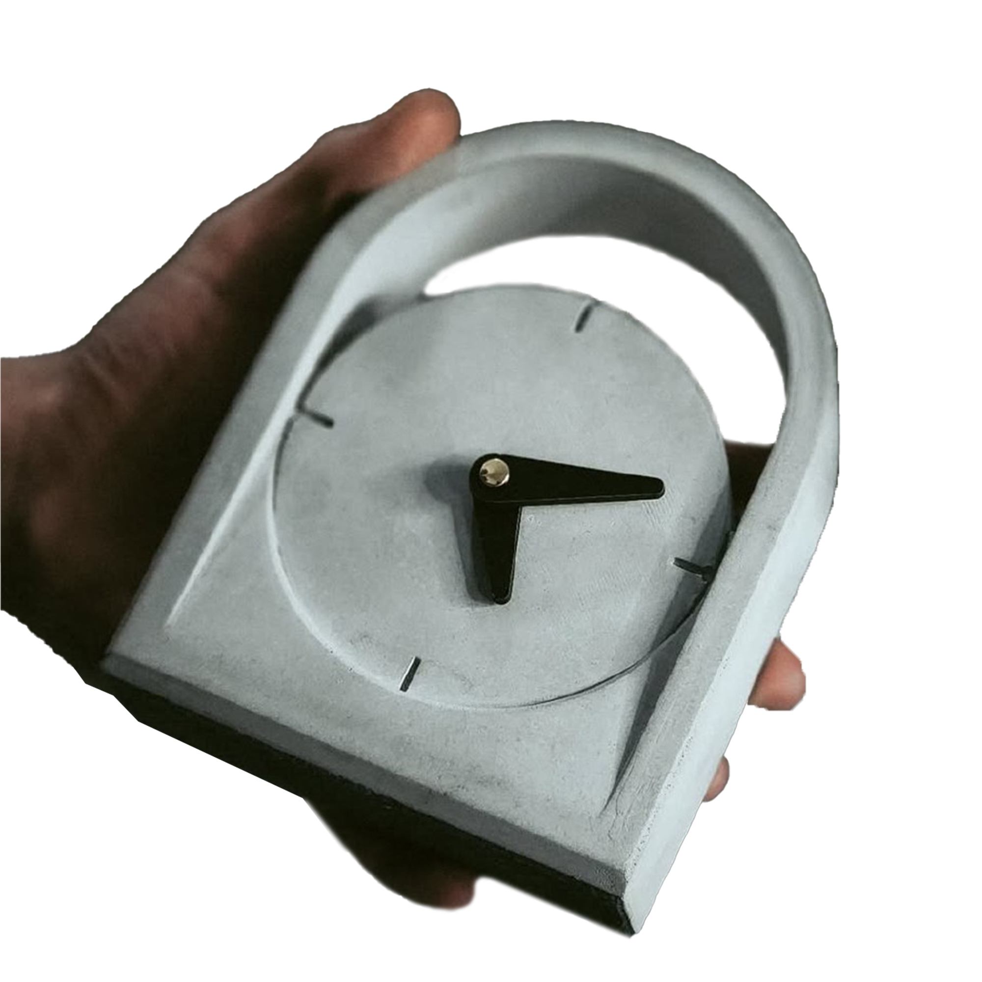 ساعت رومیزی مدل بتنی  طاقک