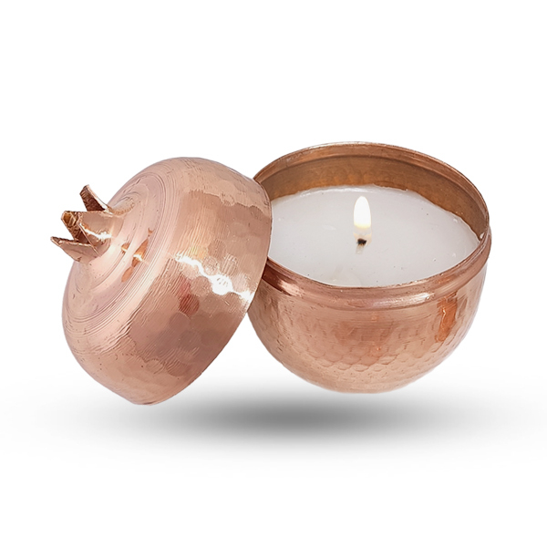 شمعدان مسی مدل انار نقلی کد ZH05.5