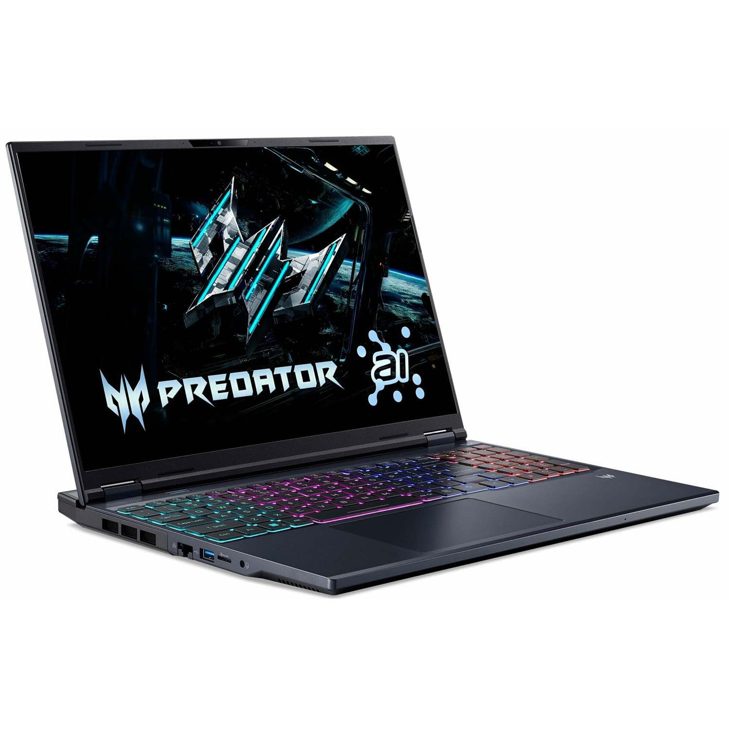 لپ تاپ 16 اینچی ایسر مدل Predator Helios Neo 16 AI PHN16-73-97BP-Core Ultra 9 275HX-16GB DDR5 6400MHz-1TB SSD-RTX5060 8GB-QHD 180Hz