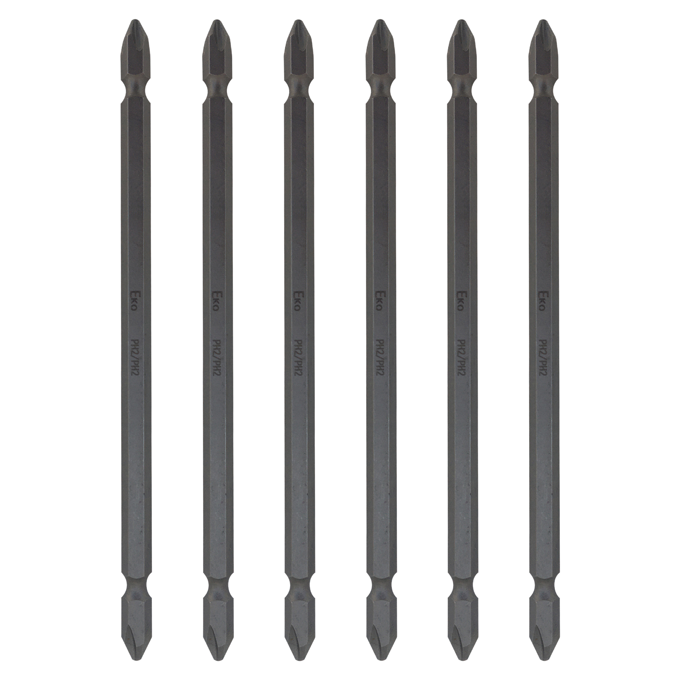 سری پیچ گوشتی دو سر چهارسو اکو مدل E-15 بسته 6 عددی