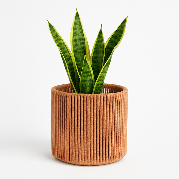 گلدان حصیر بافی مدل GL10