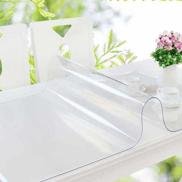 طلق رومیزی مدل کریستال ضخیم کد A100-T210 سایز 210×100 سانتیمتر