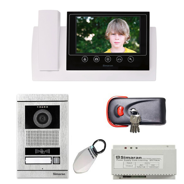 مجموعه دربازکن سیماران مدل 72TKM - VFBC1/N - 1093 مجموعه 4 عددی