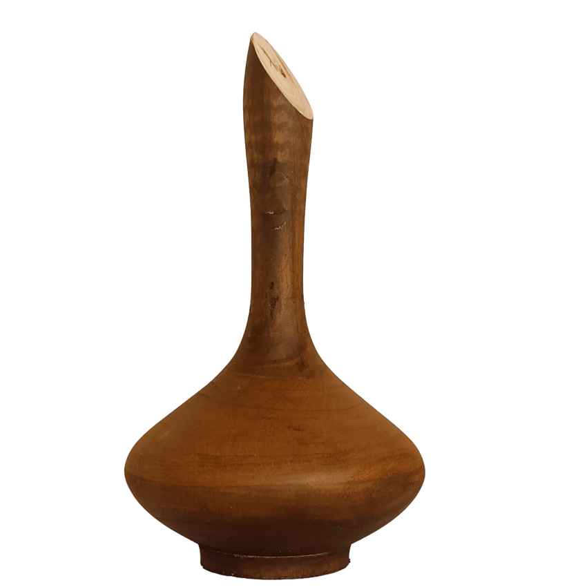 گلدان چوبی مدل سالونگ مجموعه 3 عددی