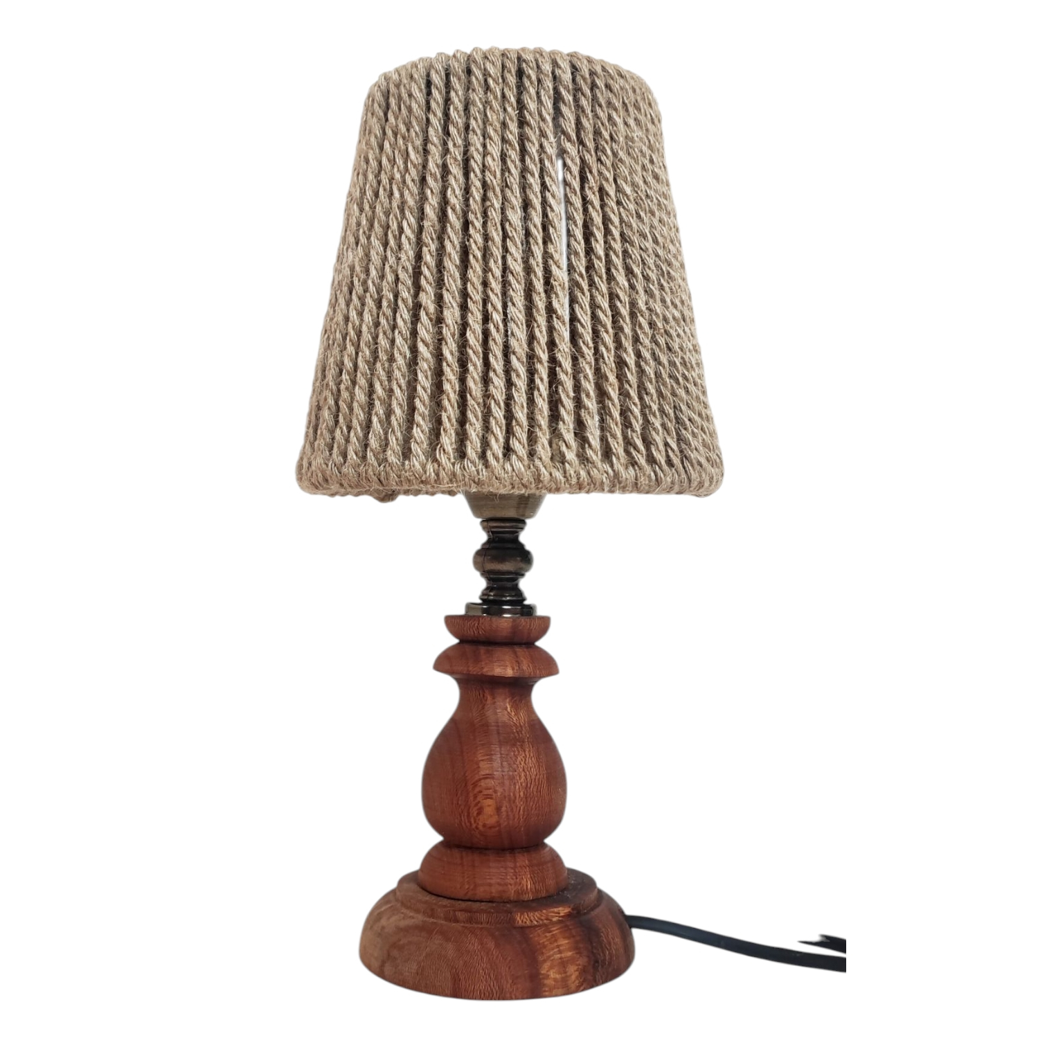 آباژور رومیزی چوبی مدل 01