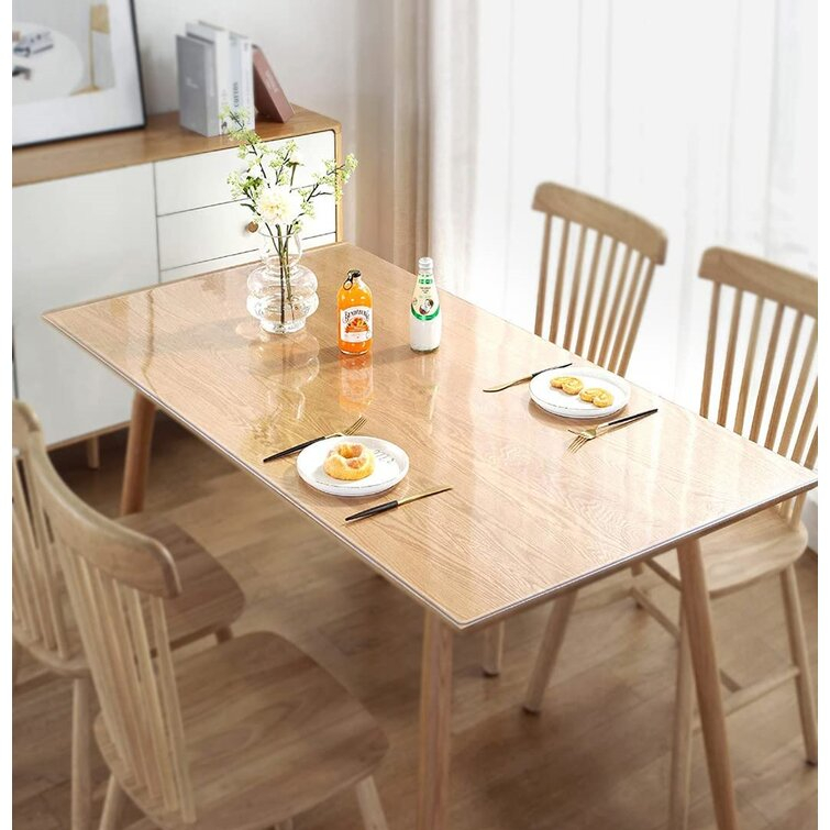 طلق رومیزی مدل کریستال ضخیم کد A100-T210 سایز 210×100 سانتیمتر