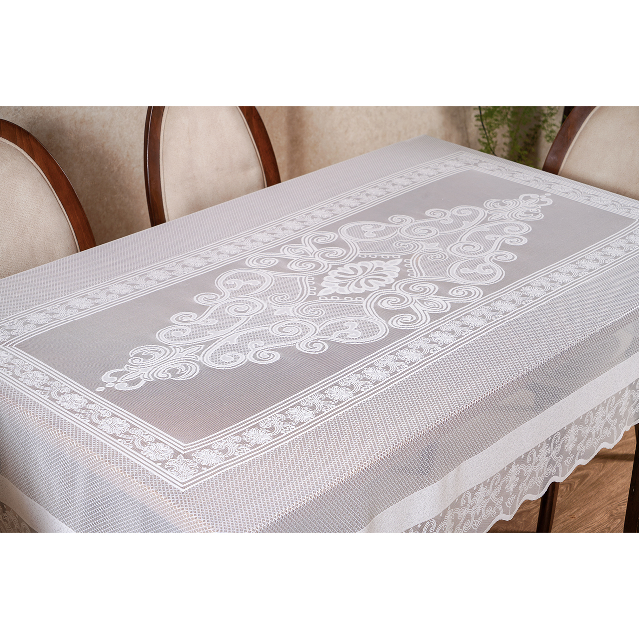 رومیزی پرلا مدل Sofiya سایز 260x150 سانتی‌متر