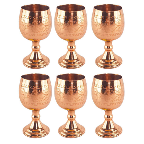 ست هفت سین سنتی مسی مدل جام کد HS68